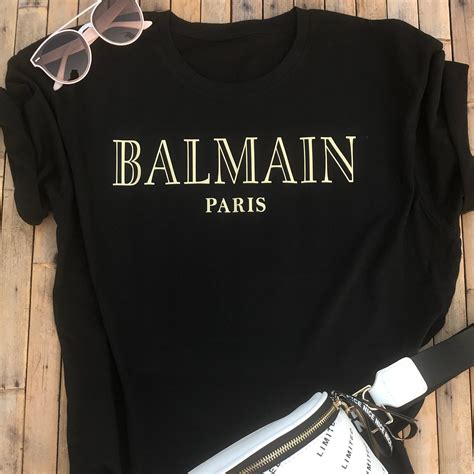 balmain inspired shirt